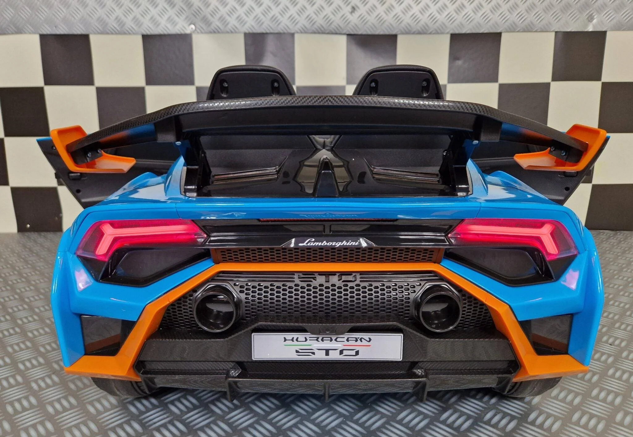 Auto Elettrica per Bambini Lamborghini Huracan STO 12 V – Blu - Image 6