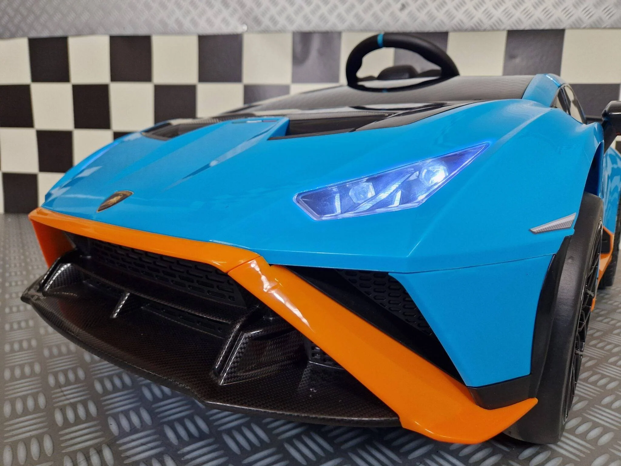 Auto Elettrica per Bambini Lamborghini Huracan STO 12 V – Blu - Image 7