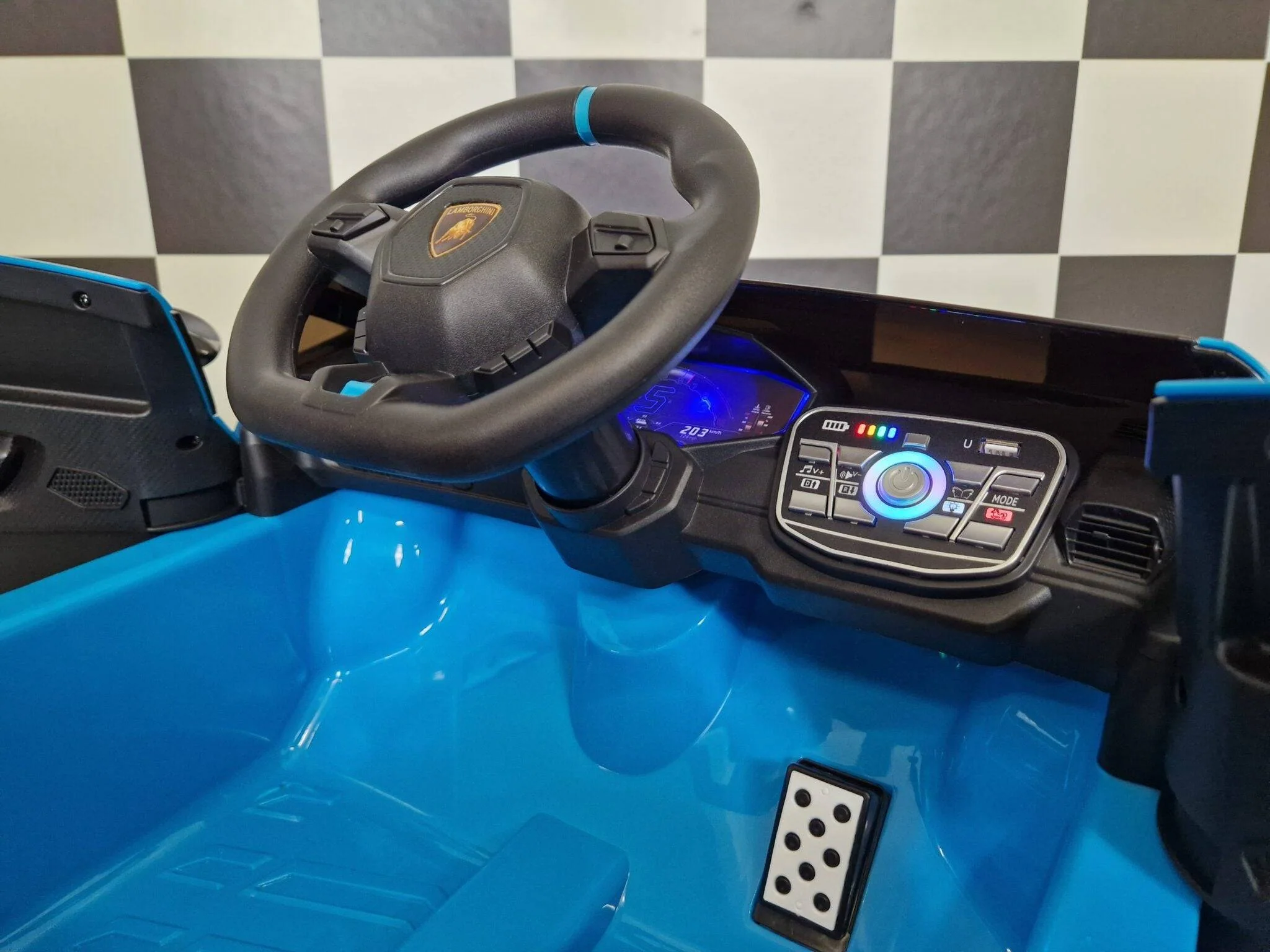 Auto Elettrica per Bambini Lamborghini Huracan STO 12 V – Blu - Image 9