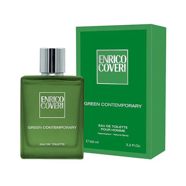 ENRICO COVERI GREEN CONTEMPORARY POUR HOMME EDT 100 ML - Image 2