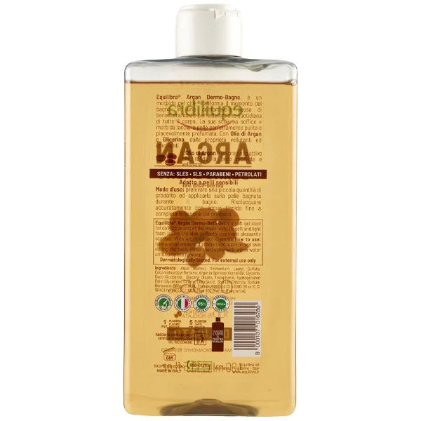 EQUILIBRA ARGAN DERMO BAGNO DELICATO 400 ML - Image 2