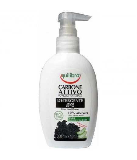 EQUILIBRA CARBONE ATTIVO SAPONE LIQUIDO 300 ML