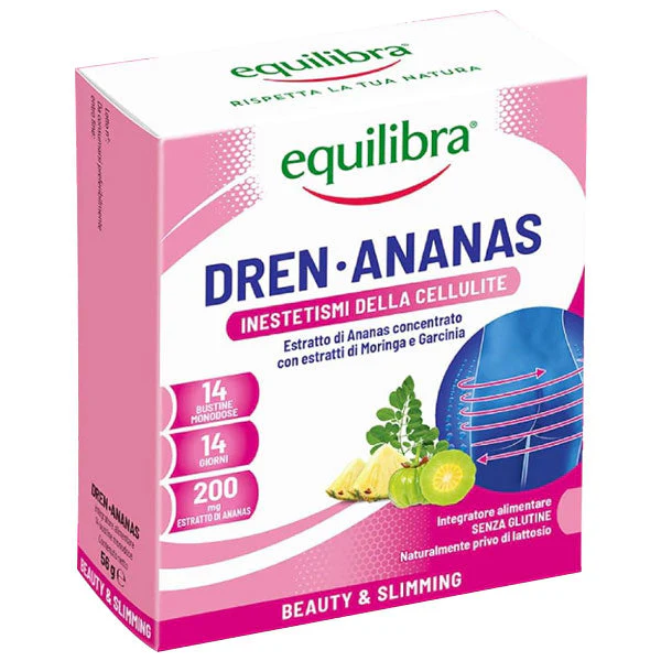 EQUILIBRA INTEGRATORE DREN-ANANAS INESTETISMI DELLA CELLULITE