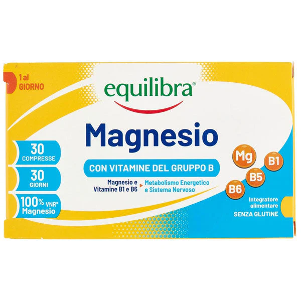 EQUILIBRA INTEGRATORE MAGNESIO CON VITAMINE DEL GRUPPO B 30 CPR - Image 2
