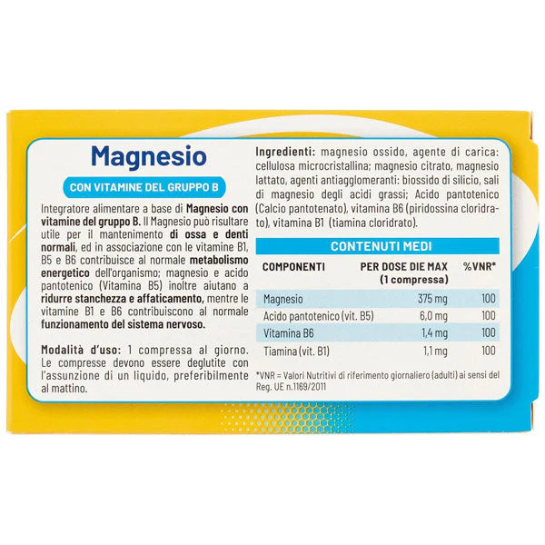 EQUILIBRA INTEGRATORE MAGNESIO CON VITAMINE DEL GRUPPO B 30 CPR - Image 3