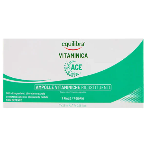 EQUILIBRA VITAMINICA AMPOLLE FIALE VISO 7 X 2.5 ML - Image 2