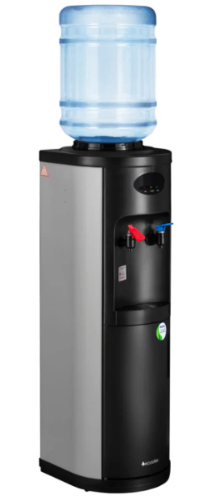 Distributore d’acqua Nero/Grigio Noxter 3 Temperature – Inox, Boccione, Sicurezza Bambini