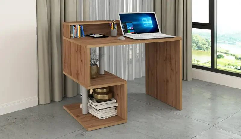 Scrivania Compatta Esse 2 Plus con Gamba a ''S'' - Varie Colorazioni Disponibili - Image 17