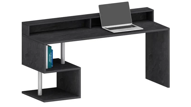 Scrivania Esse 180 con sopralzo: stile e funzionalità in un unico design innovativo - Image 13