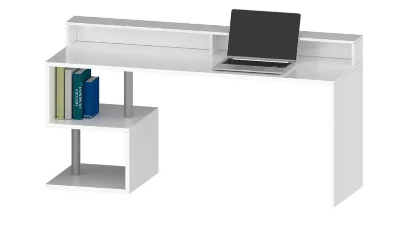 Scrivania Esse 180 con sopralzo: stile e funzionalità in un unico design innovativo - Image 7