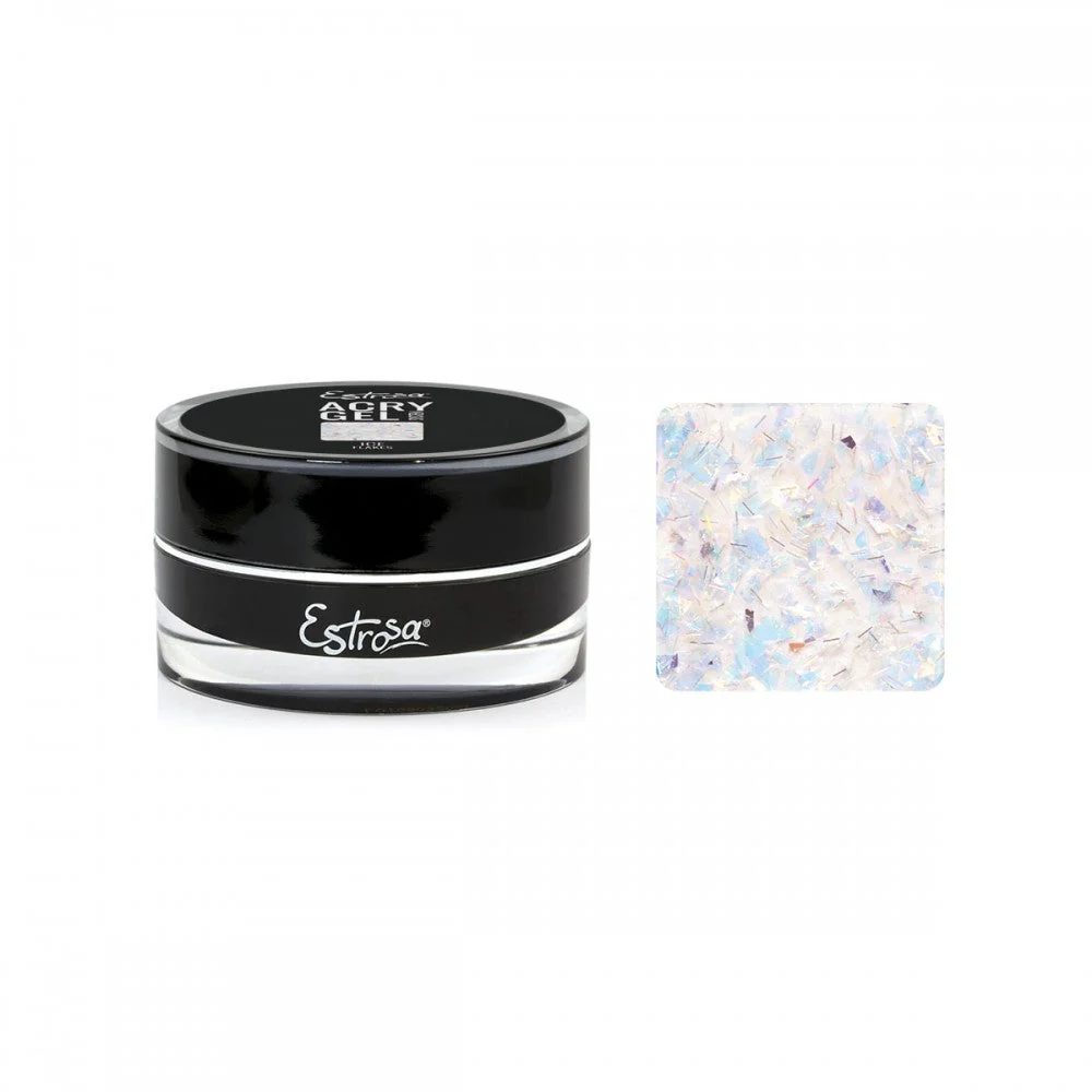 ESTROSA ACRYGEL LIGHT BLUE FLAKES 15 ML
