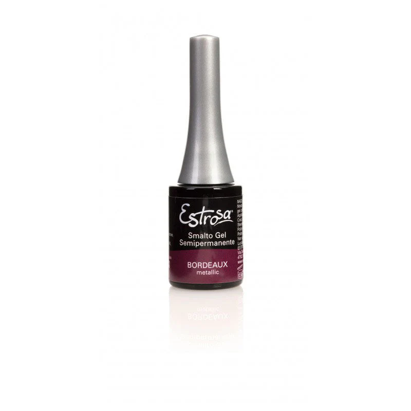 ESTROSA SMALTO GEL SEMIPERMANENTE BORDEAUX METALLIC 7101 14 ML