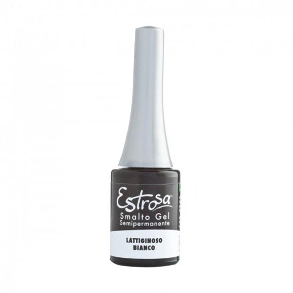 ESTROSA SMALTO GEL SEMIPERMANENTE LATTIGINOSO BIANCO 7822 7 ML