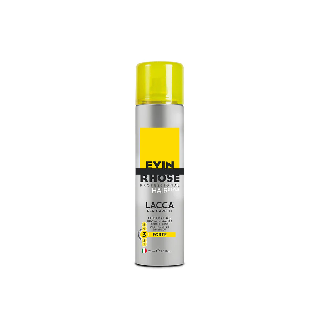 EVIN RHOSE LACCA PER CAPELLI EFFETTO LUCE FISSAGGIO FORTE 75 ML