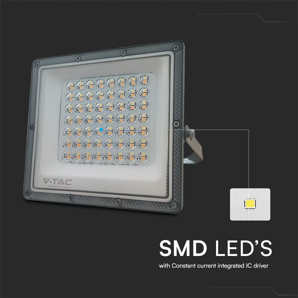 Faro LED 50W CCT 3in1 IP65 con LED Sostituibili | Grigio Scuro - Image 2
