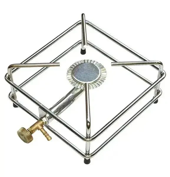 Fornellone cromat.22x22 bruc/acciao