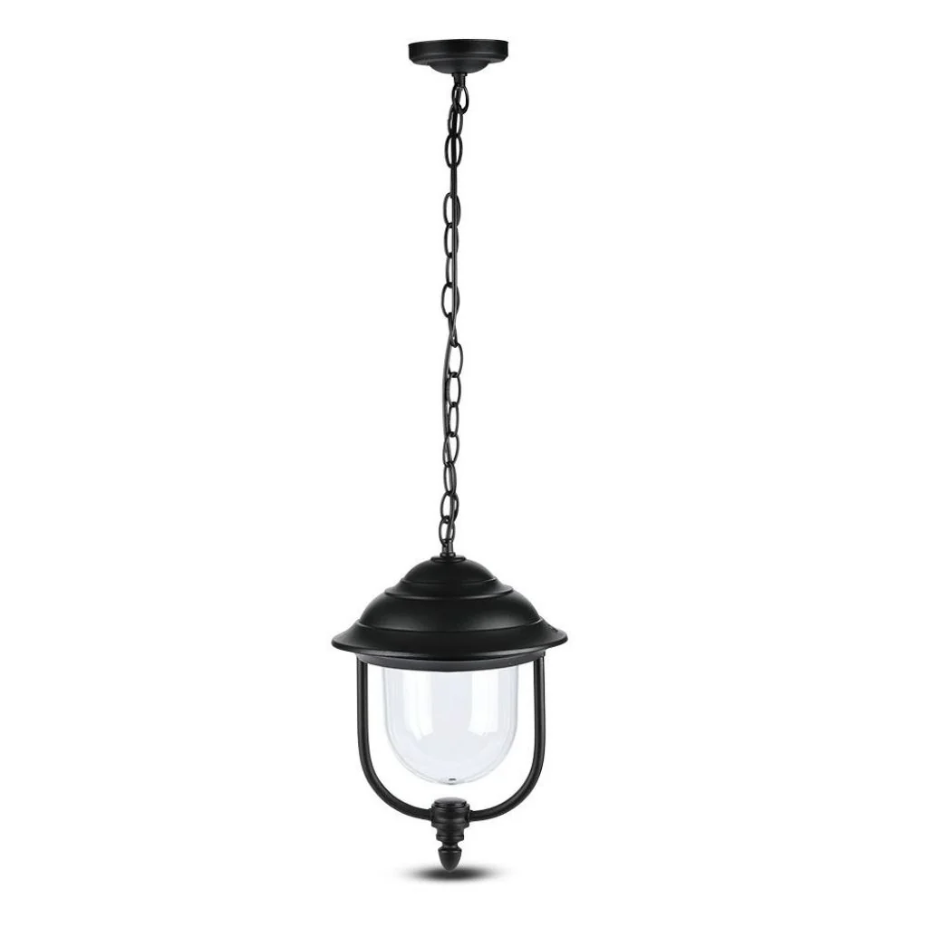 V-TAC Lampada LED da Soffitto a Lanterna E27, L 890mm, Nero, IP44, Max 60W - Image 5