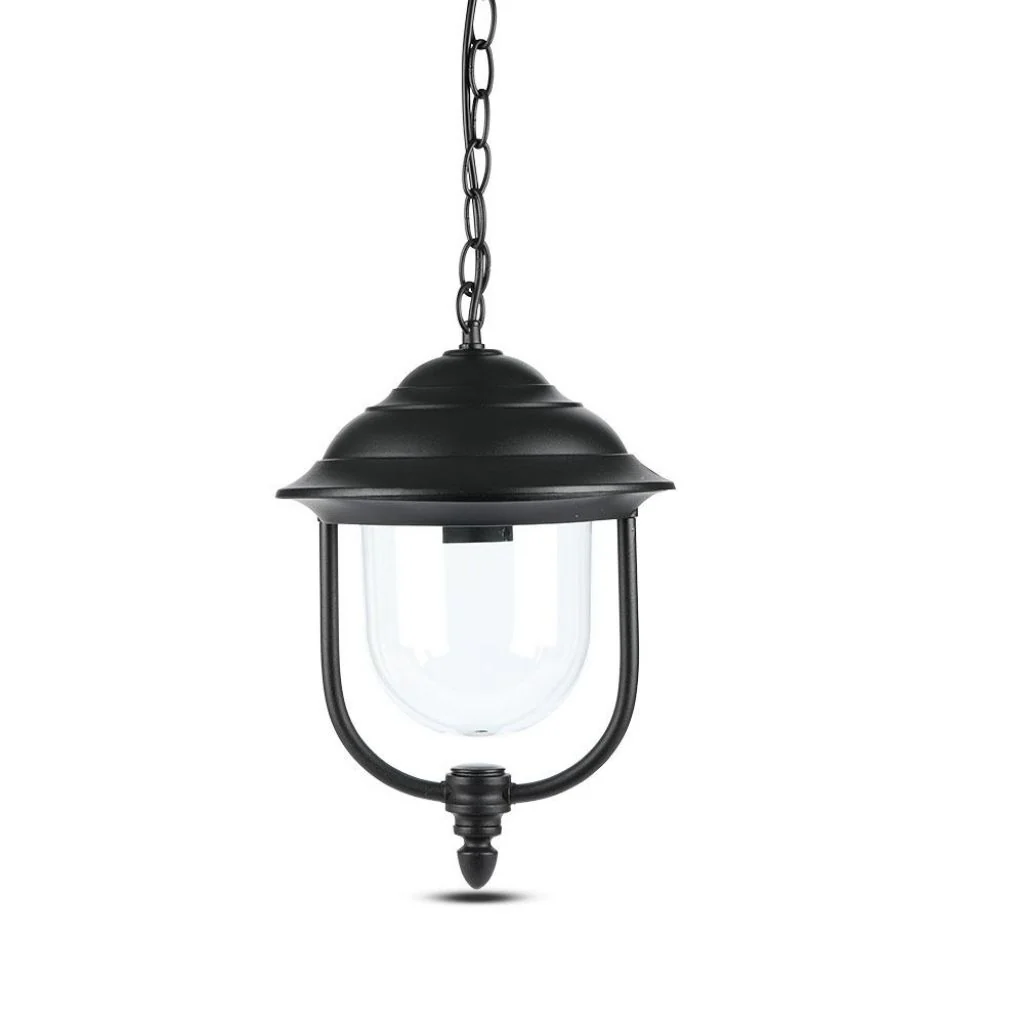 V-TAC Lampada LED da Soffitto a Lanterna E27, L 890mm, Nero, IP44, Max 60W - Image 7