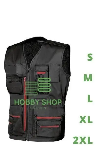 Gilet fun black carbon