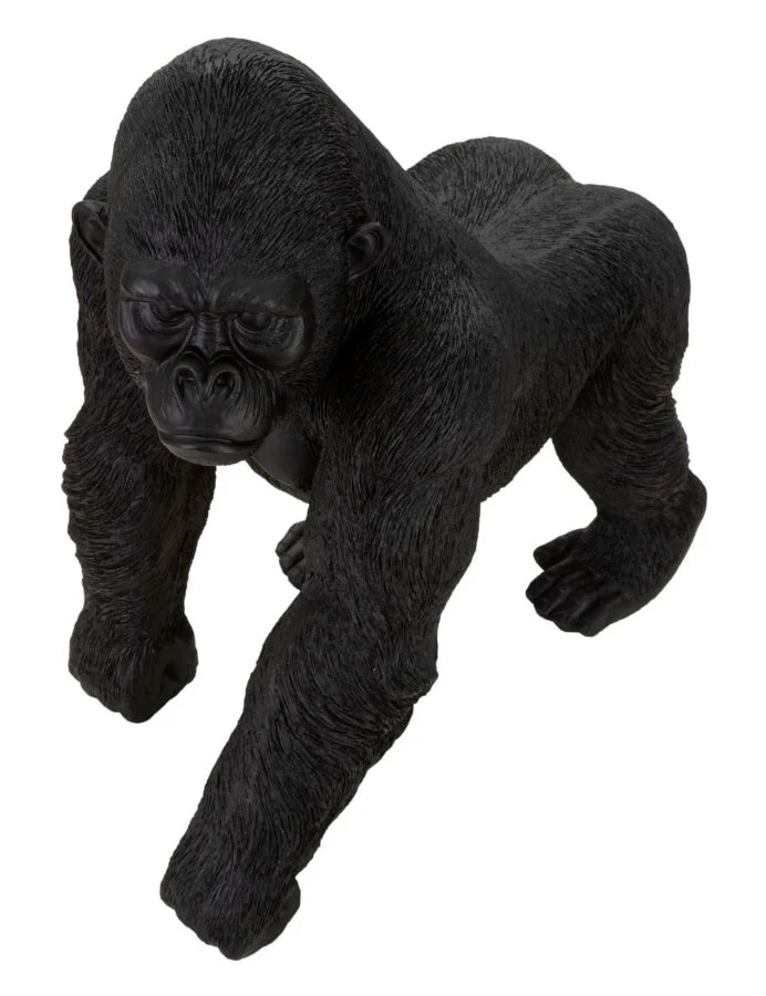 Statua di Gorilla Nera 35x21,5x37,5 cm - Image 4
