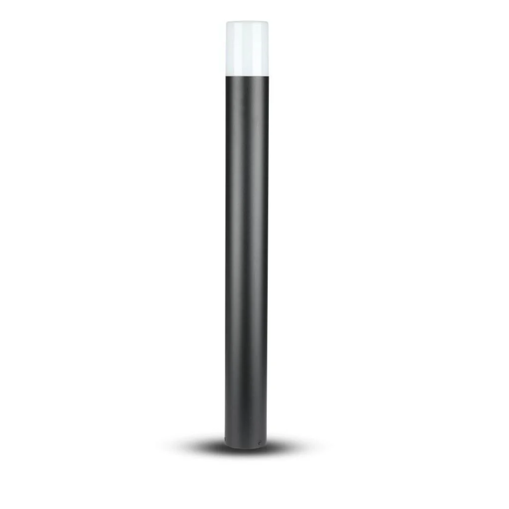 V-TAC Piantana LED da Giardino GU10, H 80cm, Nero Opaco, IP54