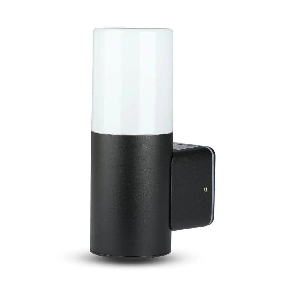 V-TAC Lampada LED da Giardino GU10, H 22cm, Nero Opaco, IP54