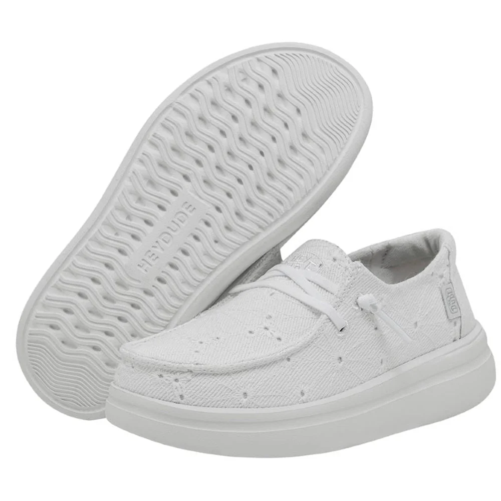 Hey Dude Wendy Youth Rise Eyelet Chapel Bells
