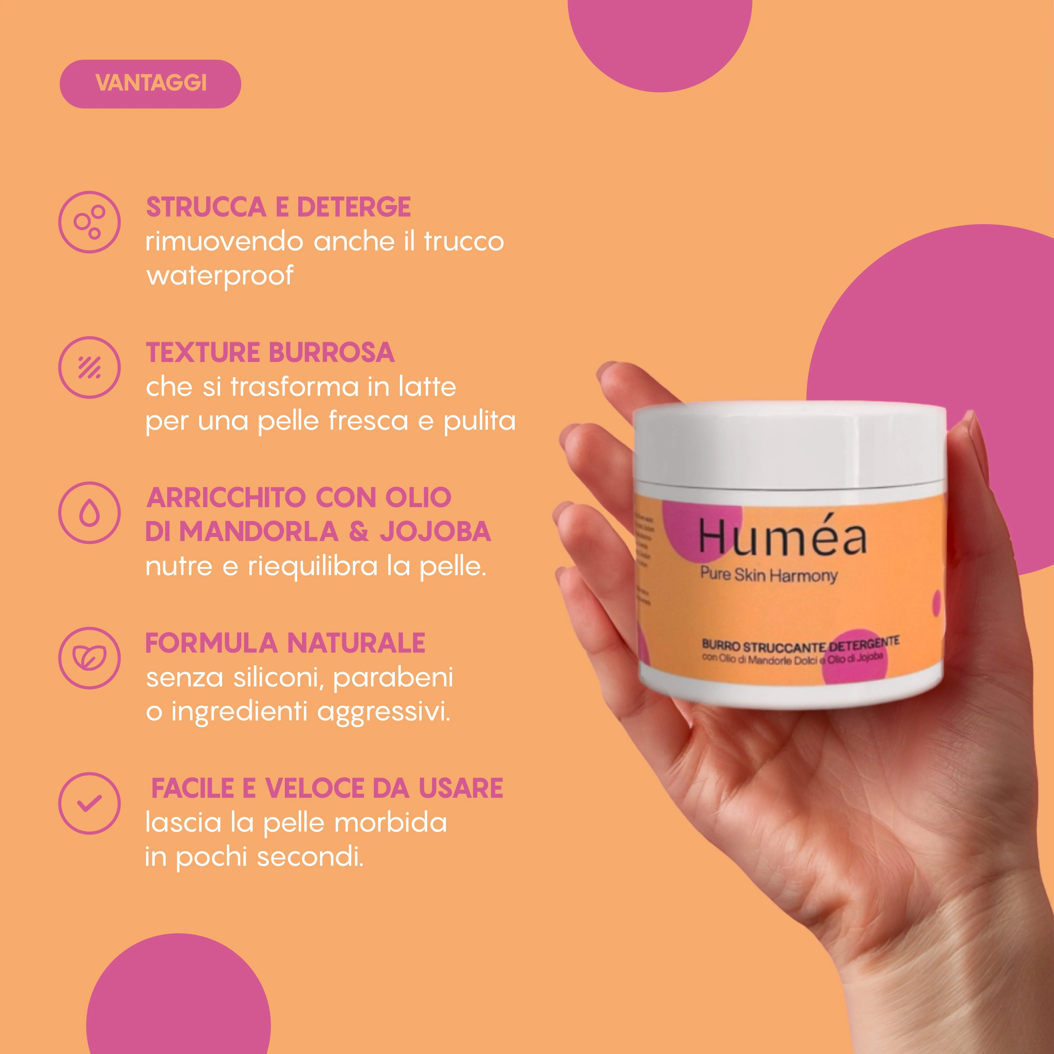 HUMEA BURRO STRUCCANTE DETERGENTE 100 ML - Image 3