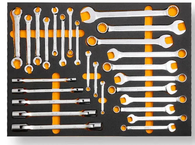 Carrello Portattrezzi 7 Cassetti con 328 Pezzi – Set Completo di Chiavi, Bussole e Utensili - Image 6
