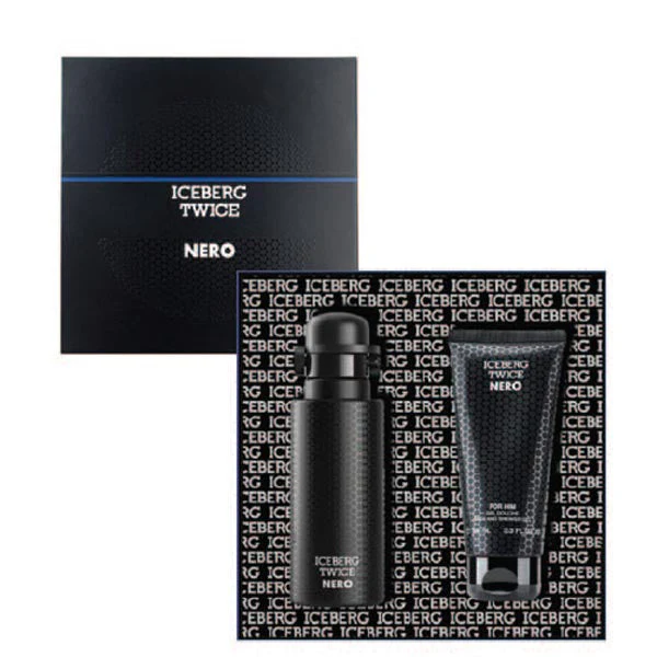 ICEBERG COFANETTO REGALO TWICE NERO U EDT125+SG1