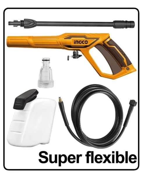 Idropulitrice 2000W 160 Bar – Accessori inclusi, tubo 5m - Image 2