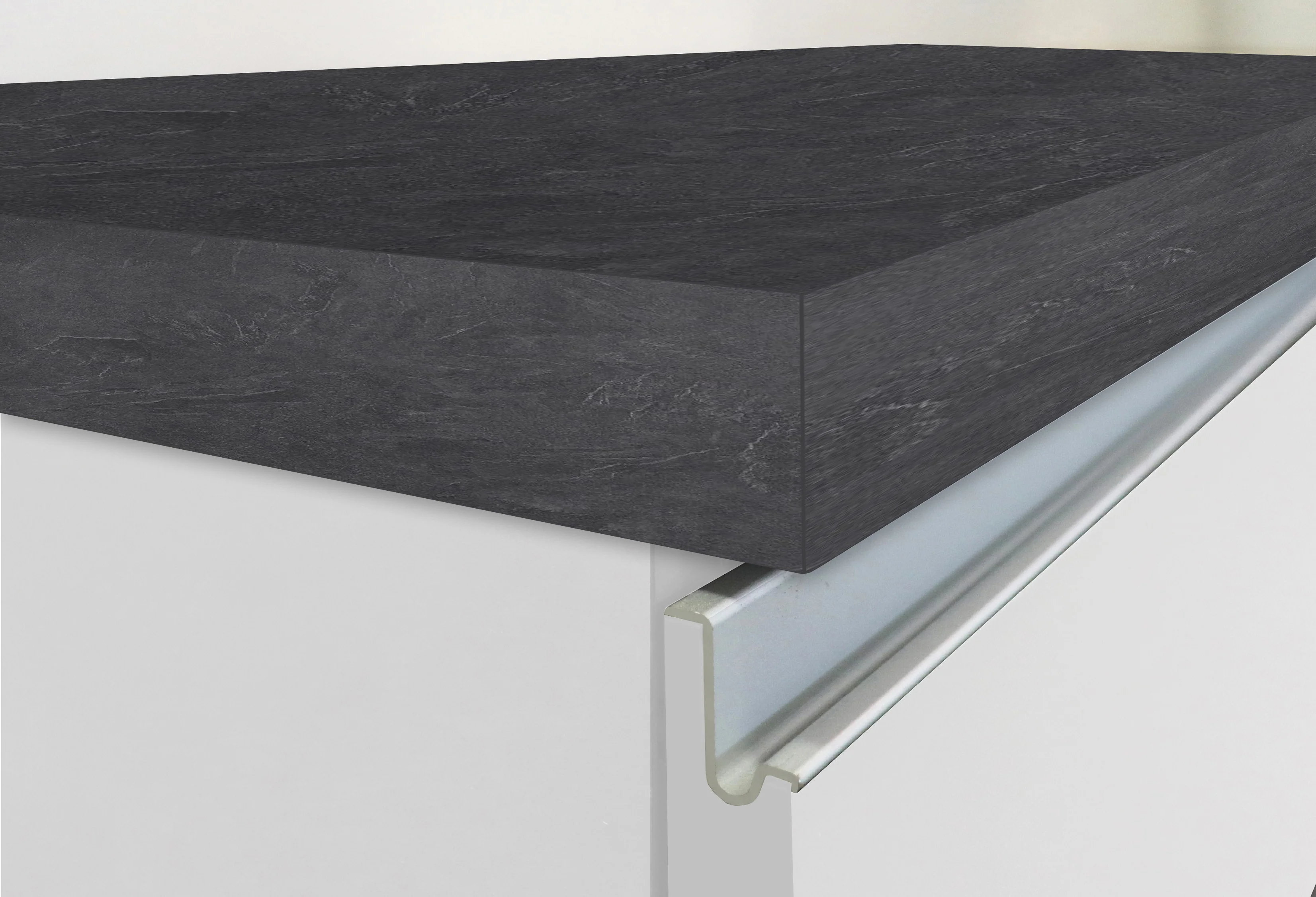 Isola Cucina SOLE 2 Ante – Bianco/Report, 125x90x90 cm, Made in Italy - Image 3