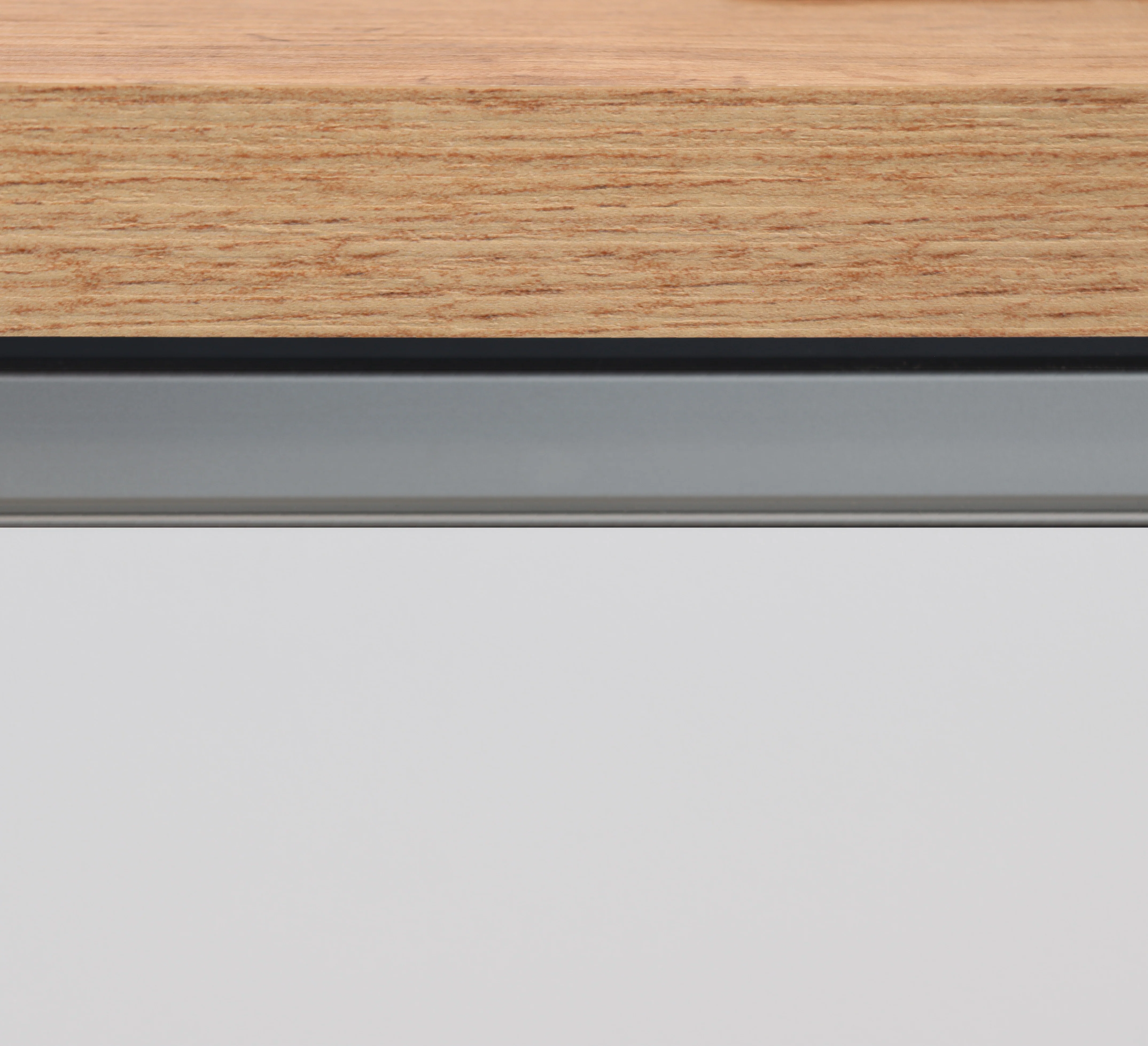 Isola Cucina SOLE 3 Ante – Bianco Lucido/Rovere, 155x90x90 cm, Made in Italy - Image 3