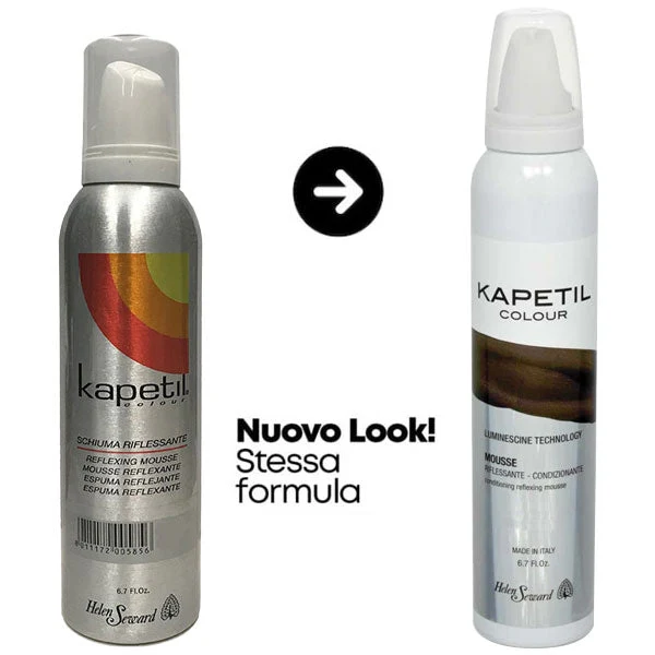 KAPETIL SCHIUMA RIFLESSANTE CASTANO 200 ML - Image 2