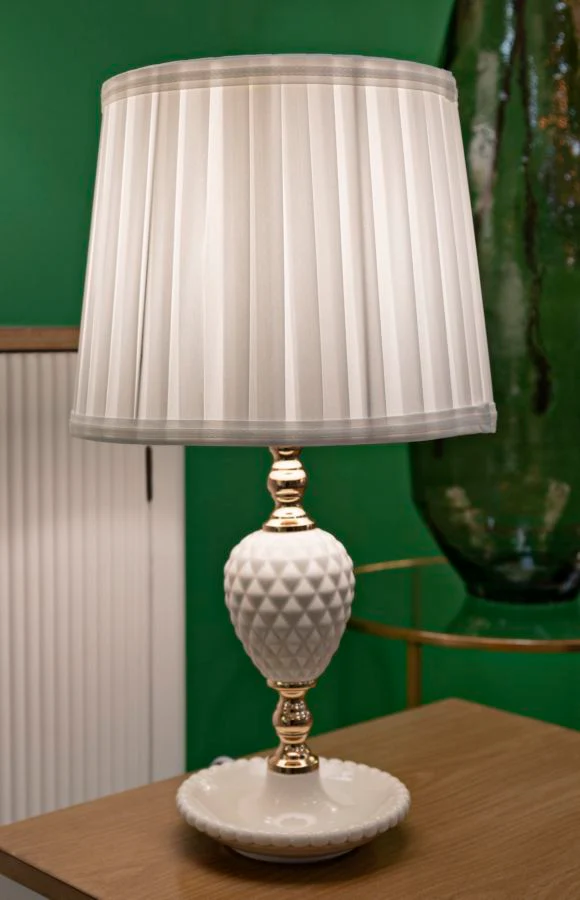 Lampada da Comodino Eleganza Torre Annunziata cm ø 25x44 - Image 5