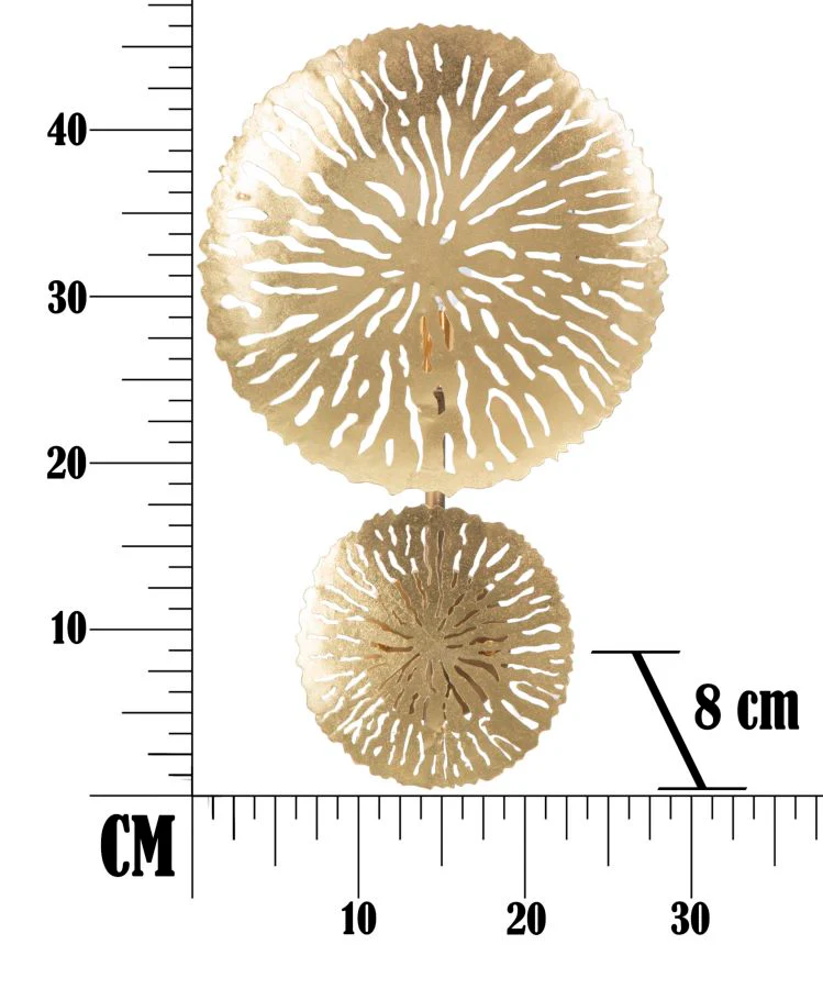 Lampada da muro elegante Simple Glam 28,5x8x46 cm - Image 7