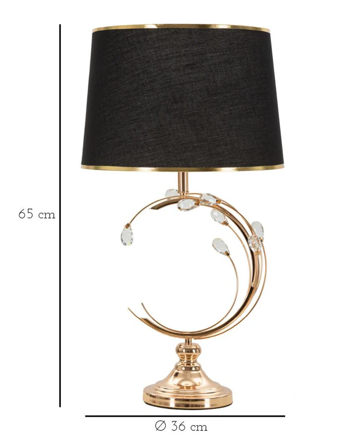 Lampada da Tavolo Design Bruxelles Ø 36 cm, Altezza 65 cm - Image 6