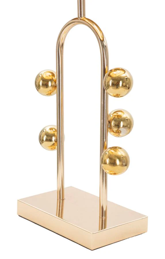 Lampada da tavolo Bubble in Metallo Dorato cm ø 32,5x61 - Image 4