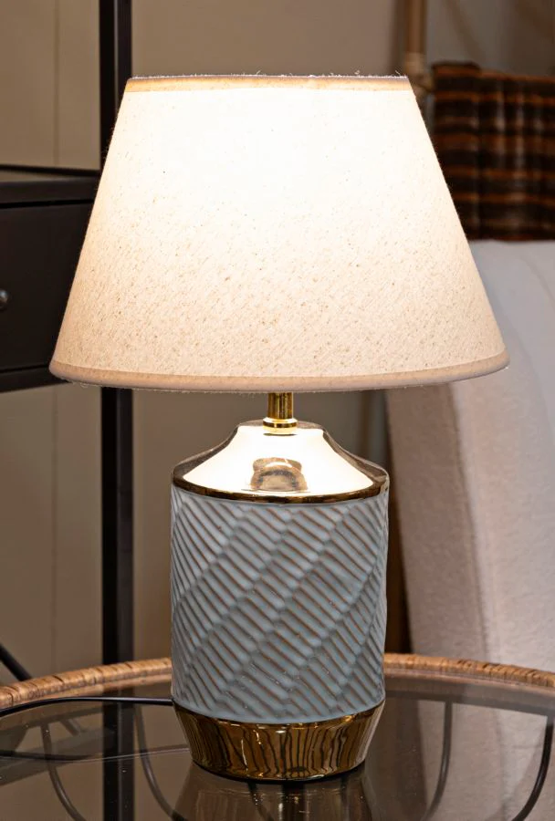 Lampada da Tavolo Elegante Cape Town Ø 30 cm x 47 cm - Image 5
