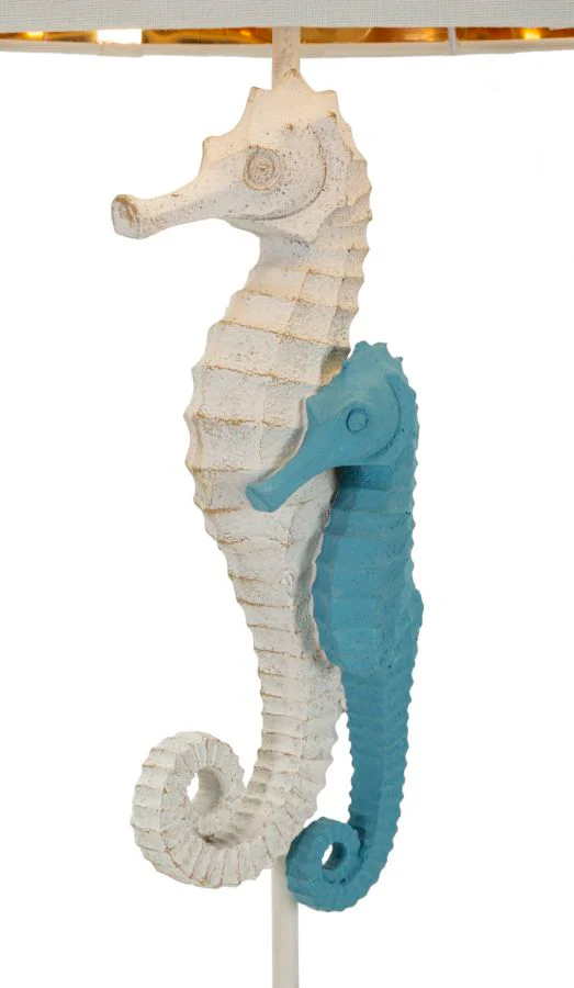 Lampada da Tavolo con Design Cavalluccio Marino Ø 30,5 cm x 66,5 cm - Image 3