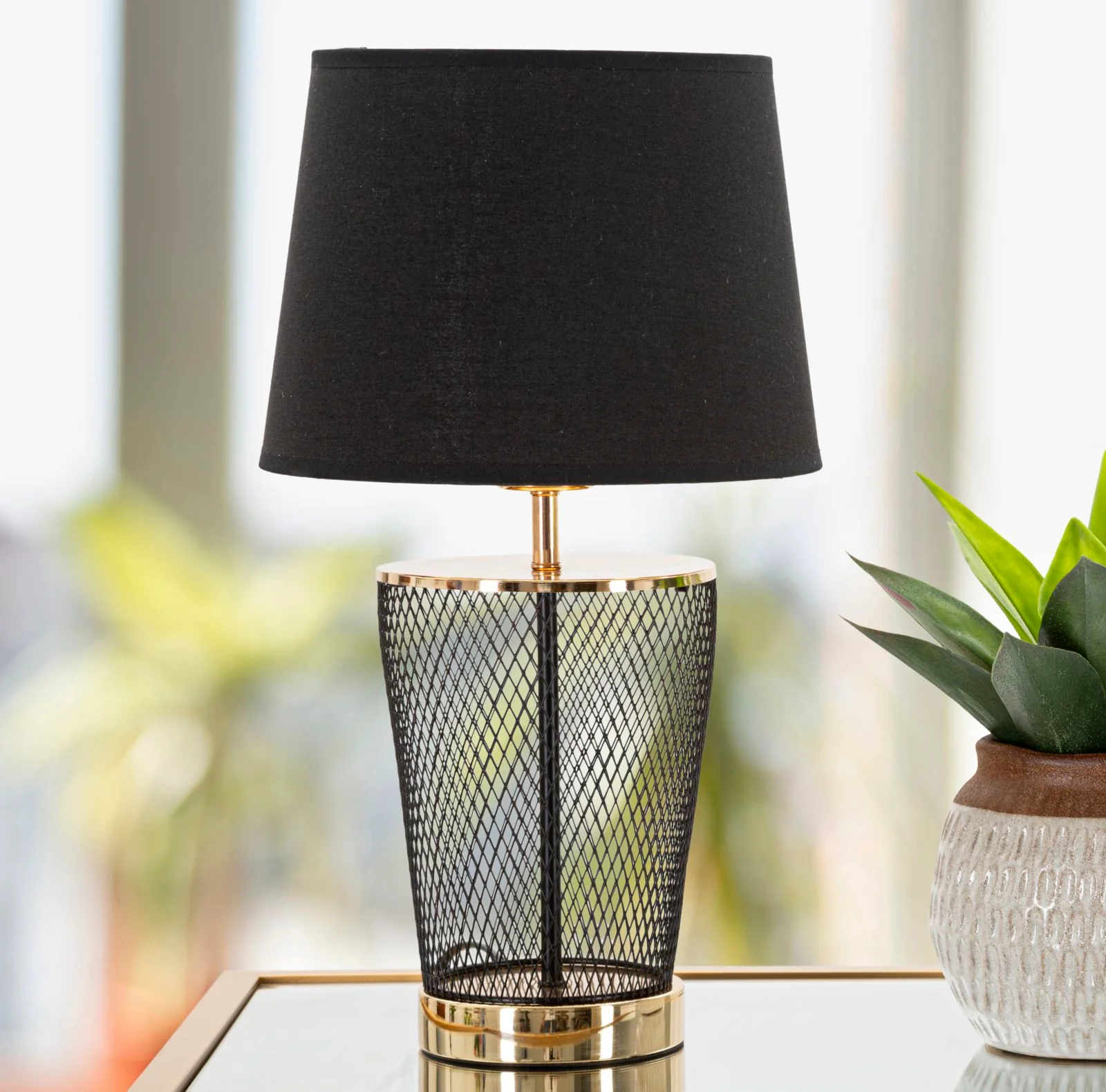 Lampada da tavolo Chaine Tower elegante ø 25x44 cm - Image 5