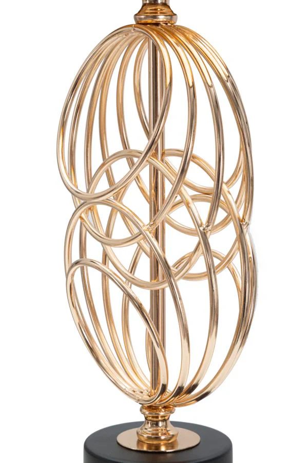 Lampada da Tavolo Circly Design Elegante cm ø 20x58,5 - Image 3