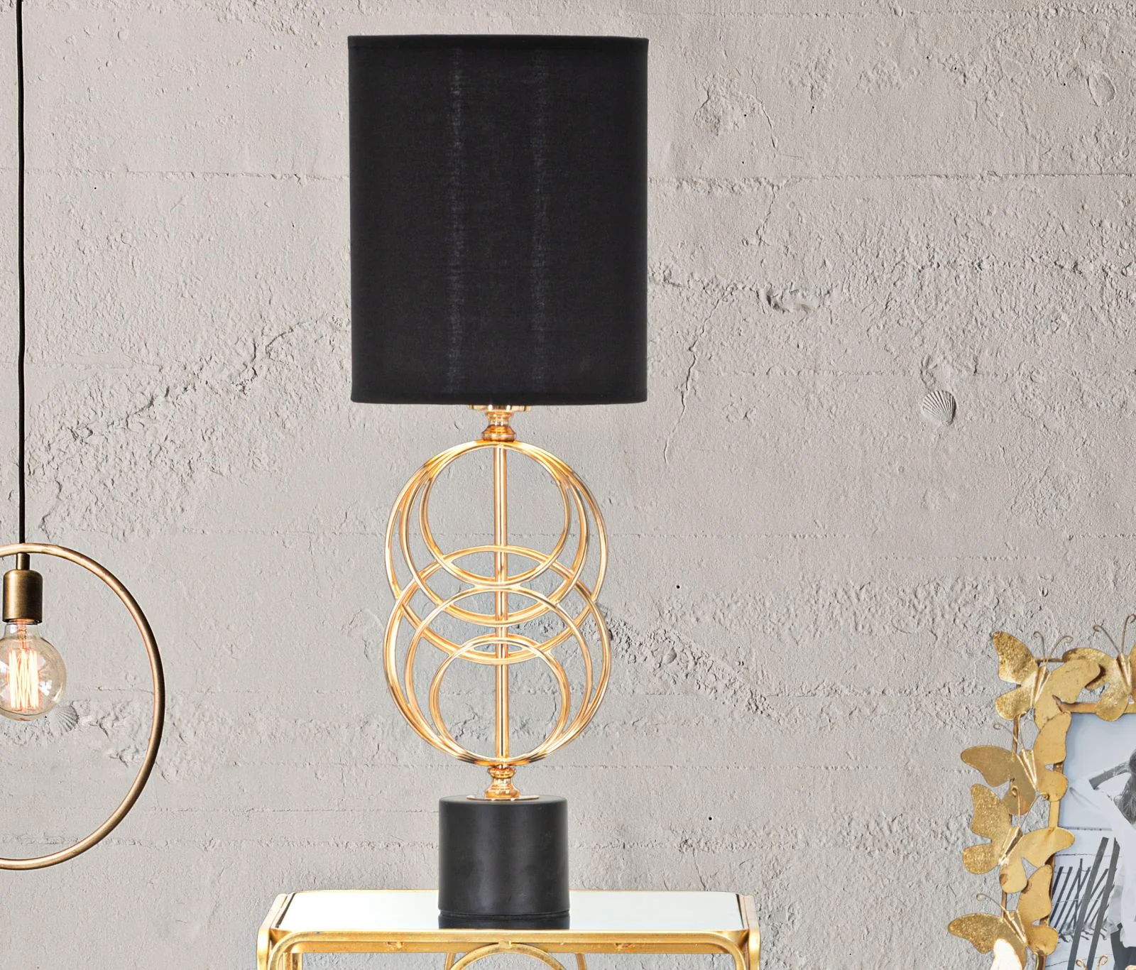 Lampada da Tavolo Eleganza Circly Ø 22,5 cm x 65 cm - Image 6