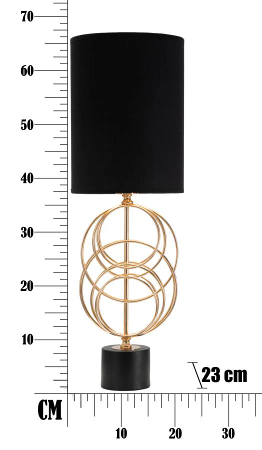 Lampada da Tavolo Eleganza Circly Ø 22,5 cm x 65 cm - Image 7