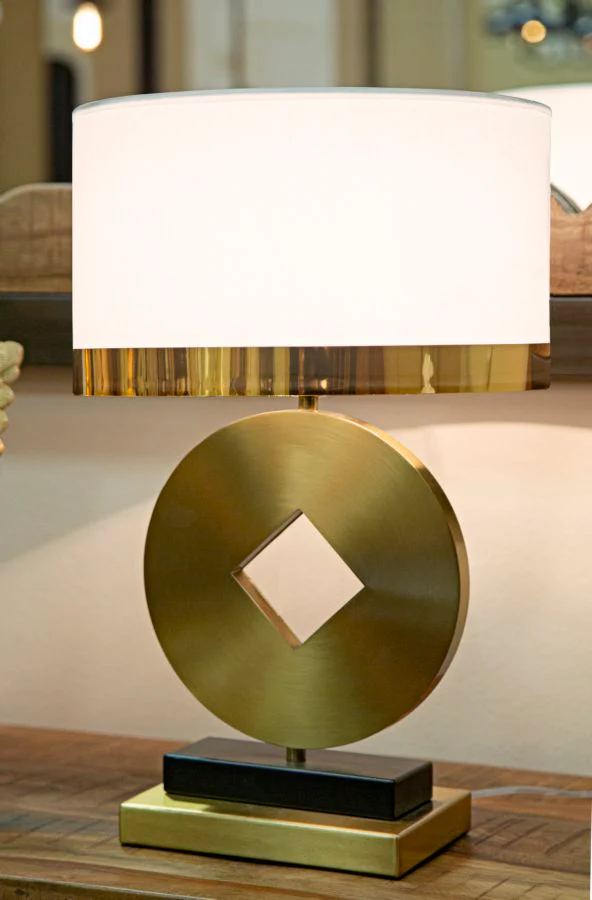 Lampada da Tavolo Eleganza Coin ø 30x53 - Image 5