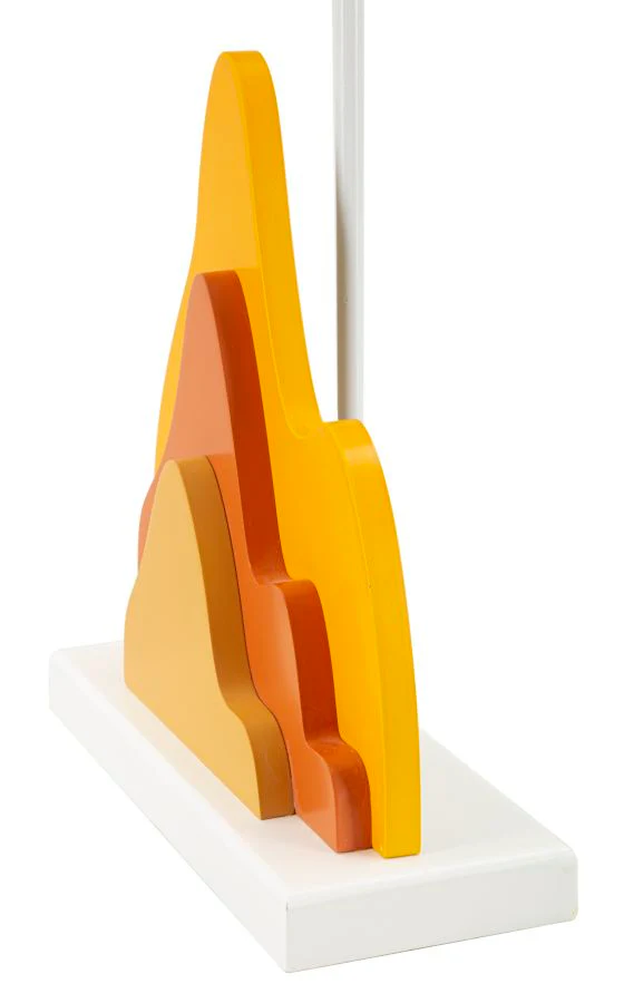 Lampada da Tavolo Design Fiamma -a- 30x57 cm - Image 5