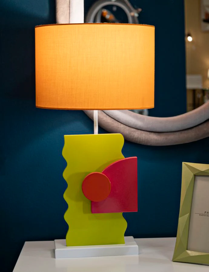 Lampada da Tavolo Color -b- Design Futurista 30x60,5 - Image 5