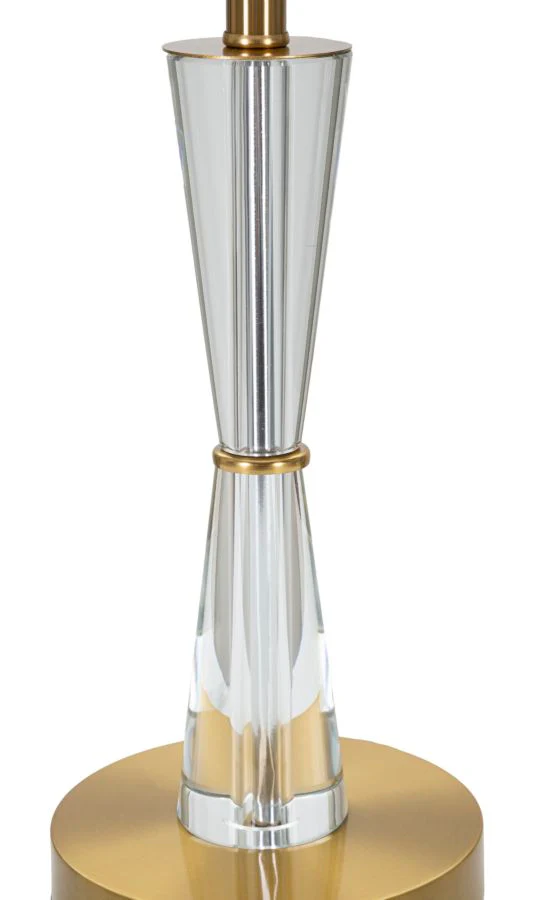 Lampada da tavolo in cristallo elegante cm ø 30x56 - Image 3