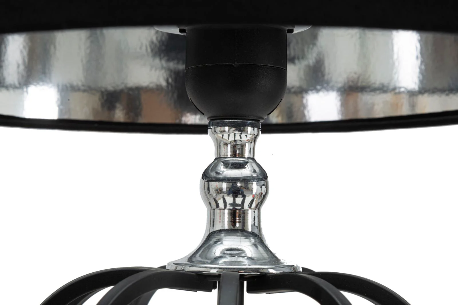 Lampada da Tavolo Glamour Silver Ø28x44,5 cm - Image 5