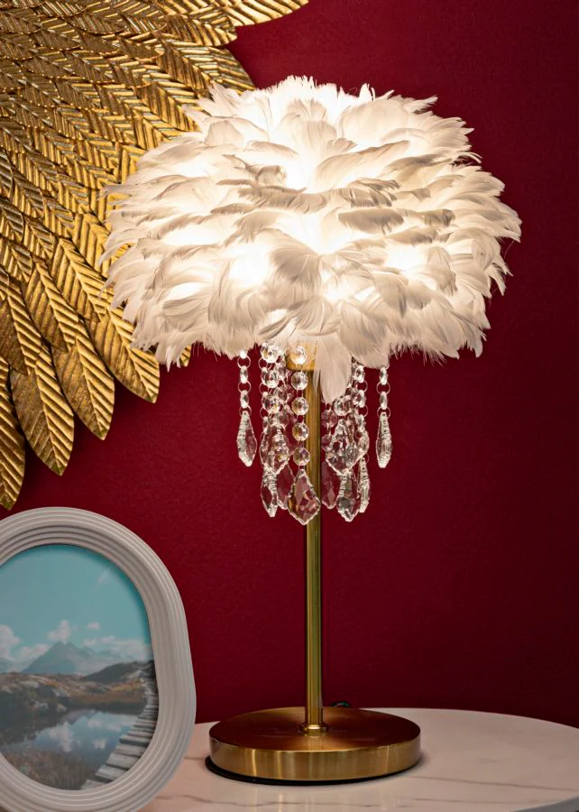 Lampada da Tavolo Diamon Elegante Ø 30x55 cm - Image 5